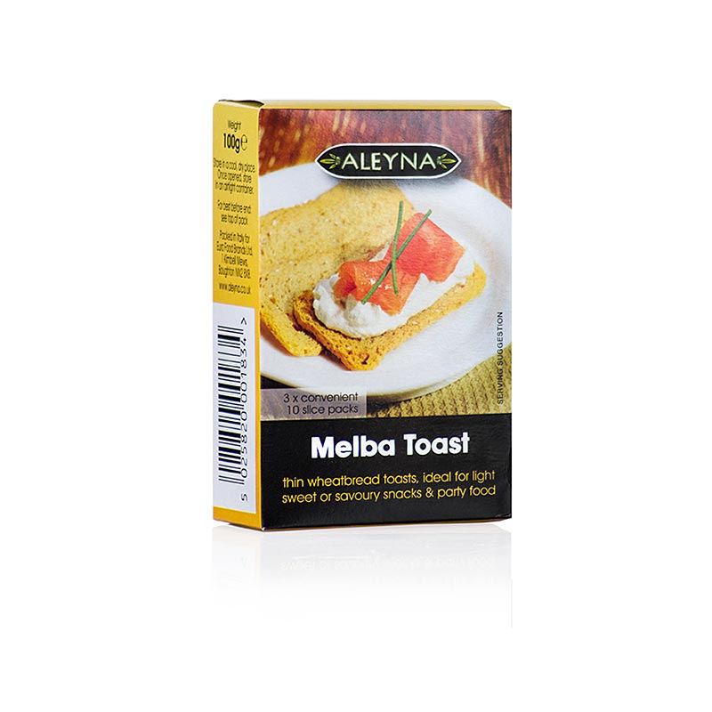Melba Toast, Aleyna - 30 St - Karton Melba Toast, Aleyna - 30 St - Karton