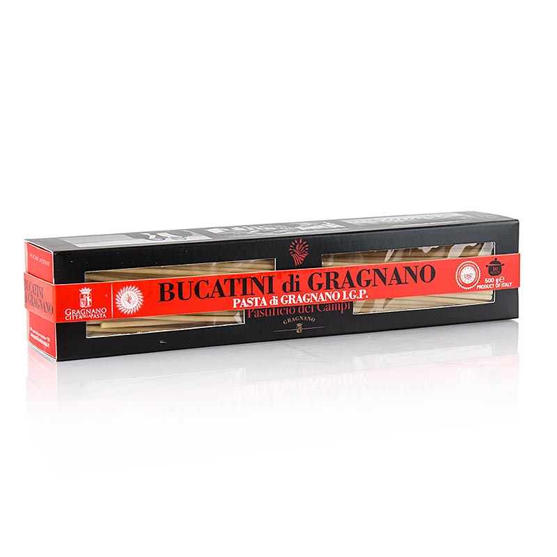 Pastificio dei Campi - No.11 Bucatini Ø 3 mm Pasta di Gragnano IGP - 500 g - doos