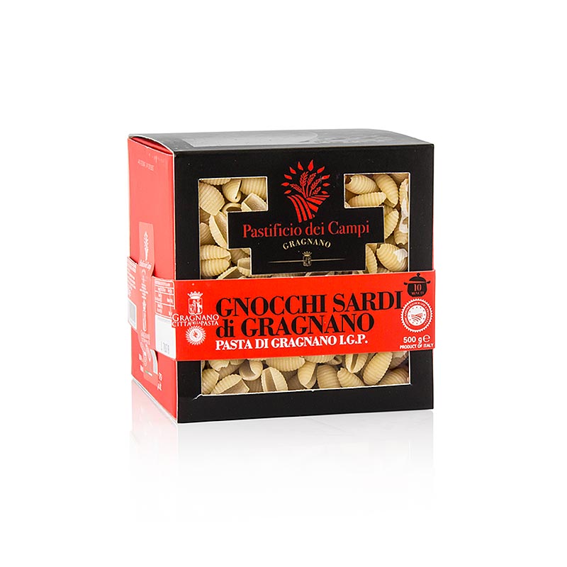 Pastificio dei Campi - No.46 Gnocchi Sardi, Pasta di Gragnano IGP - 500 g - Box