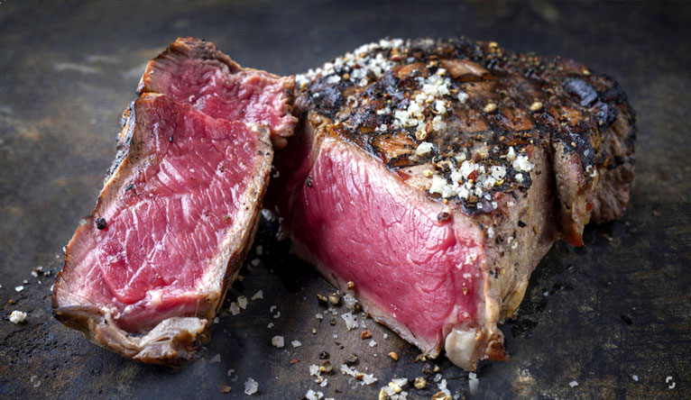 Wagyu Entrecote Centercut from Wagyu, Chile, BMS 6-7, Beef, Meat / Agricola Mollendo SA - about 3.5 KG / 1 piece - vacuum