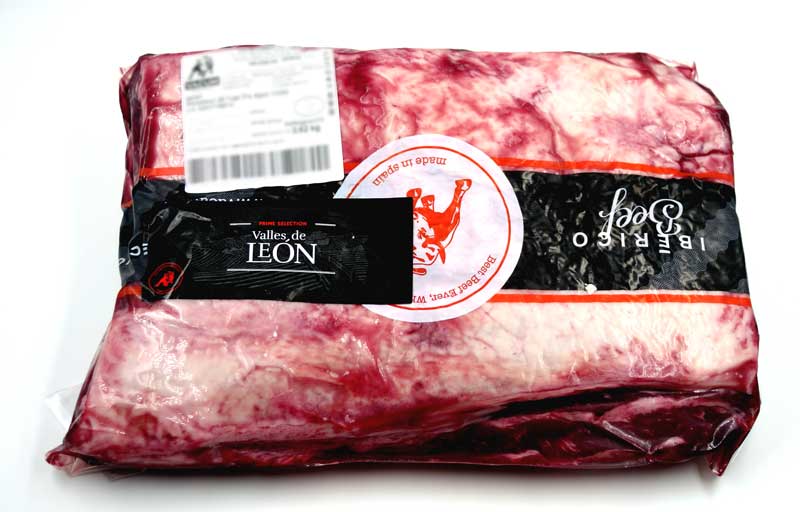 Roastbeef 25 Tage Dry Aged 3-5 kg, Rind, Fleisch, Valle de Leon aus Spanien - ca. 4 kg - Vakuum