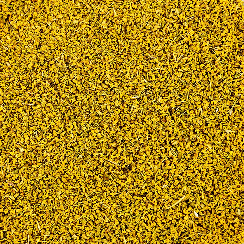 Fleurs de fenouil et pollen, pour l`assaisonnement et le raffinage, USA - 455 g - boîte