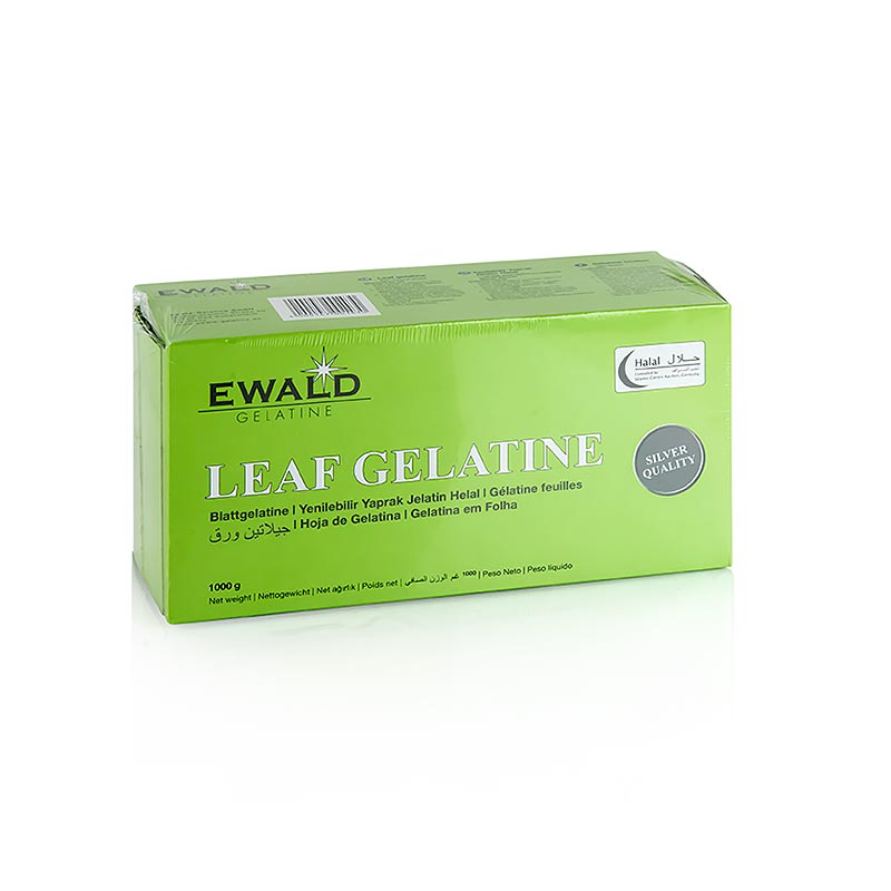 Boeuf à la gélatine, Halal, 1 kg, environ 400 pièces, carton