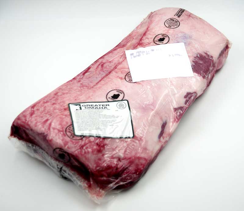 Rôti de boeuf US Prime sans chaîne, viande de boeuf, viande, plus gros emballeurs d`Omaha du Nebraska - environ 5 kg - vide