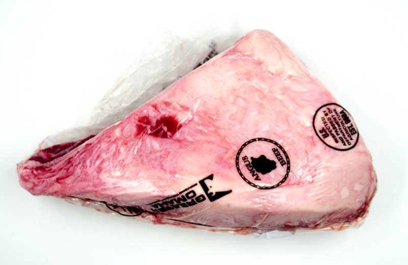 Morceau de maire de boeuf américain de premier choix, viande de boeuf, viande, emballeurs d`Omaha du Nebraska - environ 1,2 kg - vide