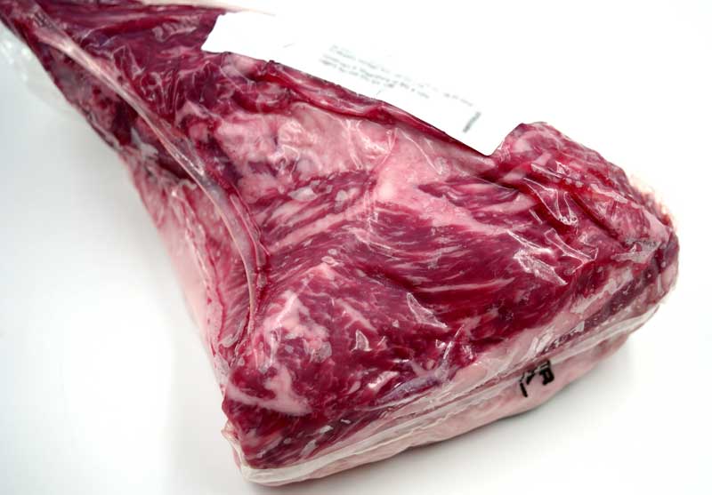 Morceau de maire de boeuf américain de premier choix, viande de boeuf, viande, emballeurs d`Omaha du Nebraska - environ 1,2 kg - vide