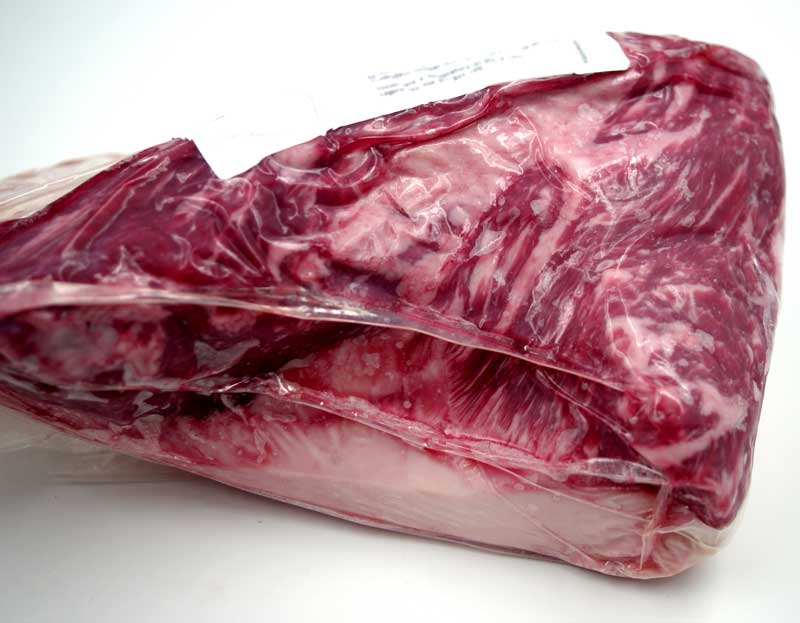 Morceau de maire de boeuf américain de premier choix, viande de boeuf, viande, emballeurs d`Omaha du Nebraska - environ 1,2 kg - vide