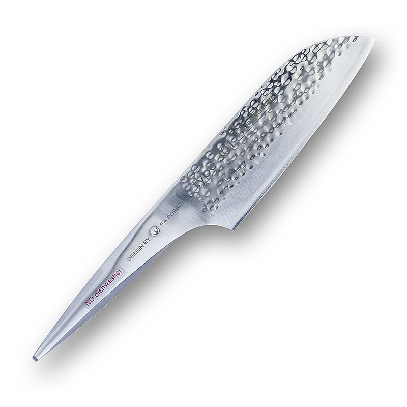 Chroma type 301 P-2 HM Gemüsemesser Santoku Hammerschlag, 17,8cm - Design by F.A. Porsche - 1 Stück - Holzkiste Chroma type 301 P-2 HM Gemüsemesser Santoku Hammerschlag, 17,8cm - Design by F.A. Porsche - 1 Stück - Holzkiste