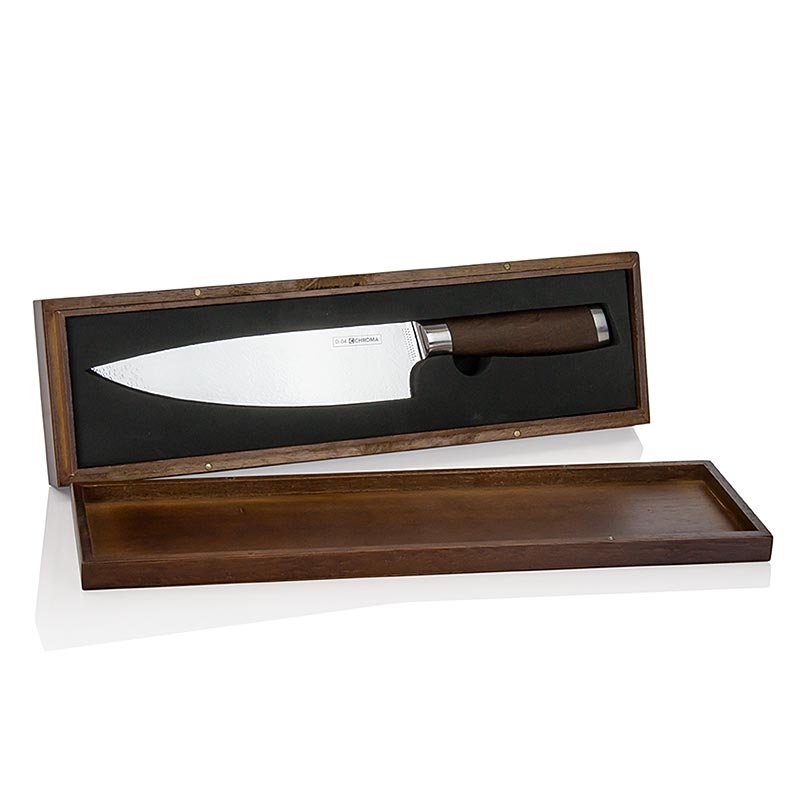 Chroma Dorimu D-04, Kochmesser, 20 cm, Volldamast - 1 St - Schachtel Chroma Dorimu D-04, Kochmesser, 20 cm, Volldamast - 1 St - Schachtel
