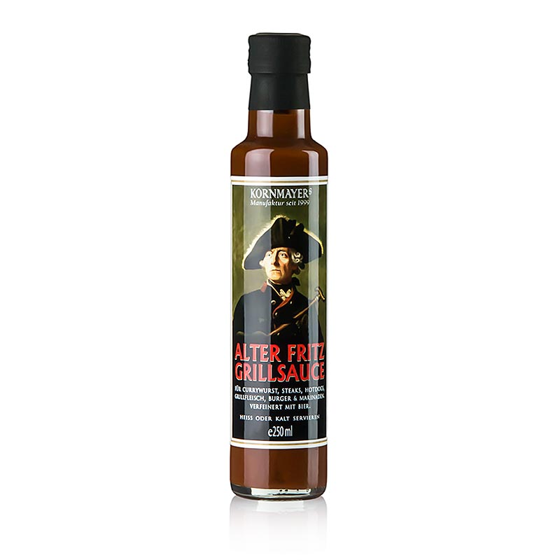 Kornmayer - Alter Fritz Grillsauce, med øl - 250 ml - flaske