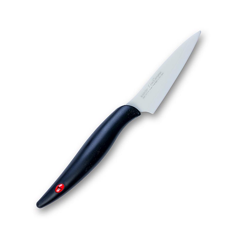 Kasumi KC-3 Keramik Schälmesser mit Kunststoff-Messerablage, weiß, 8cm - 1 St - Schachtel Kasumi KC-3 Keramik Schälmesser mit Kunststoff-Messerablage, weiß, 8cm - 1 St - Schachtel