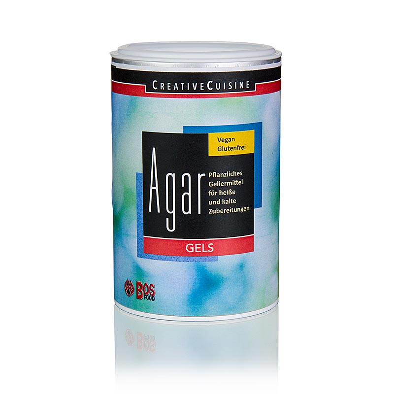 Creative Cuisine Agar, geleringsmiddel - 170 g - aroma kasse