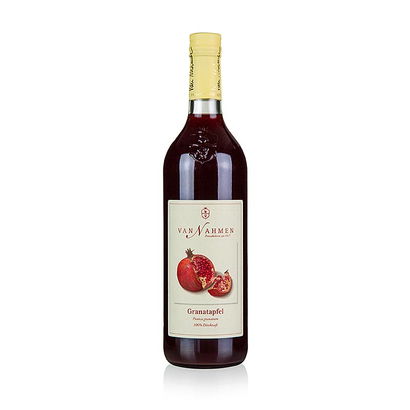 Pomegranate Juice, 100% Direkstaft, Van Nahmen, BIO - 750 ml - bottle