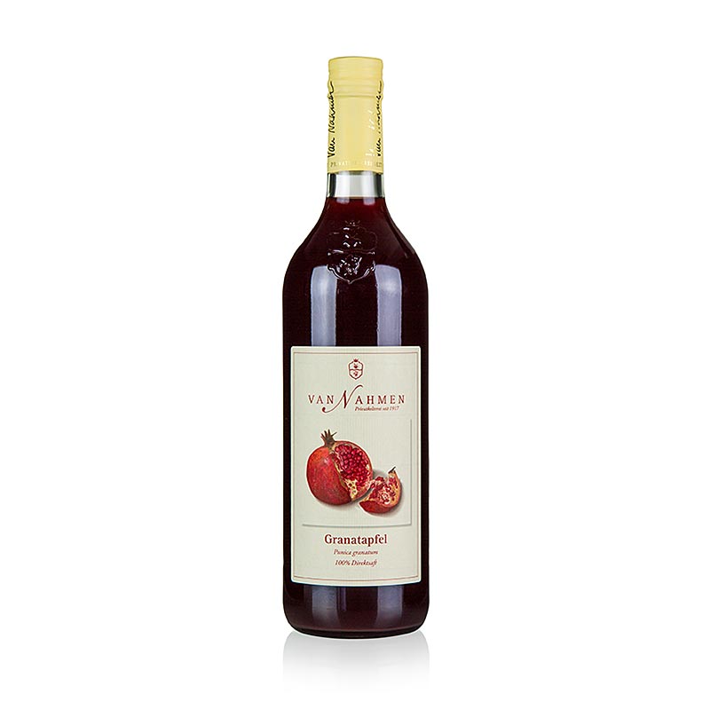 Pomegranate Juice, 100% Direkstaft, Van Nahmen, BIO - 750 ml - fles