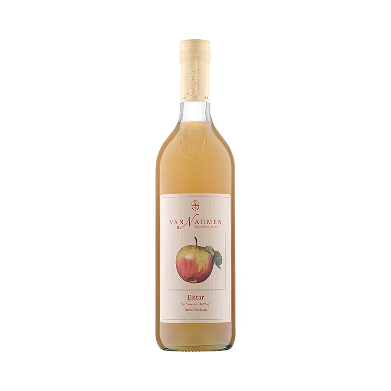 Elstar apple juice, 100% juice, van names, BIO - 750 ml - bottle Elstar apple juice, 100% juice, van names, BIO - 750 ml - bottle