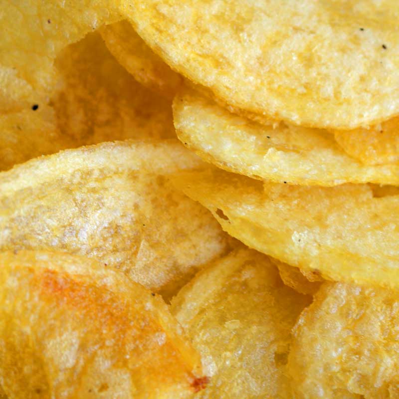 TARTUFLANGHE Trüffel Chips, Kartoffelchips mit Sommertrüffel (tuber aestivum) - 45 g - Beutel