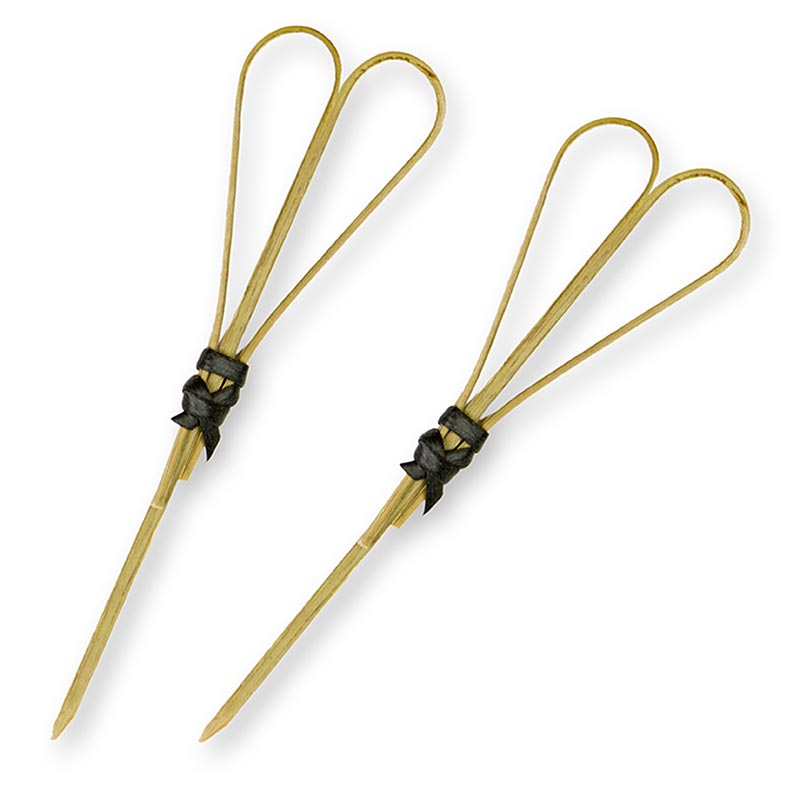Bambus-Spieße, mit Herz, hitzebeständig, 10 cm - 100 St - Beutel Bambus-Spieße, mit Herz, hitzebeständig, 10 cm - 100 St - Beutel