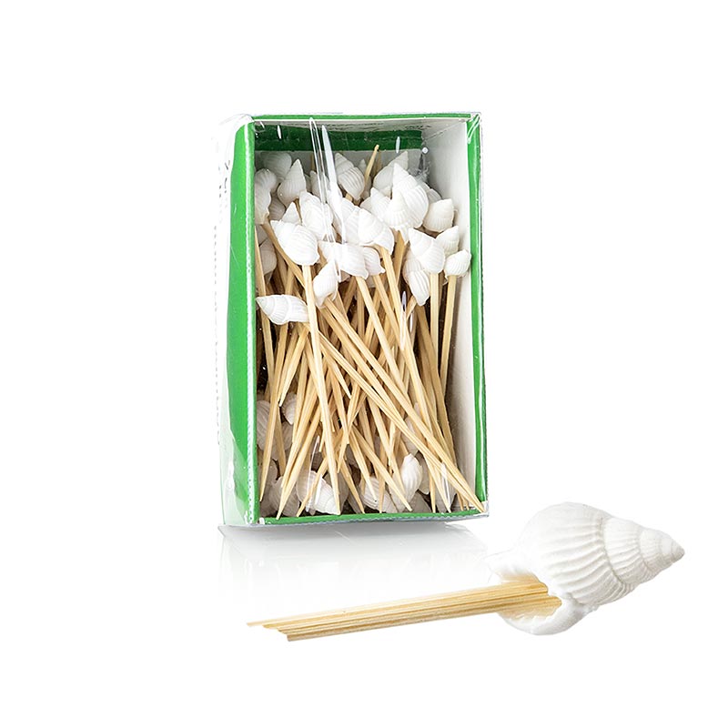 Brochettes de bambou moules, 7 cm - 100 heures - boîte
