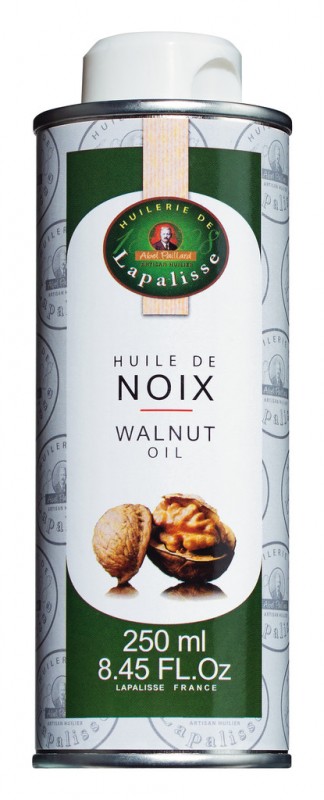 Huile de noix, huile de noix, Huilerie Lapalisse - 250 ml - boîte