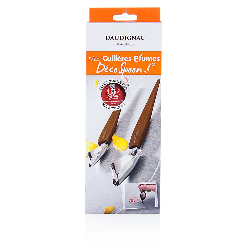 Deco Spoon, Dekor Löffel Set, 19 & 23cm, Silikongriff - 2 tlg. - Karton Deco Spoon, Dekor Löffel Set, 19 & 23cm, Silikongriff - 2 tlg. - Karton