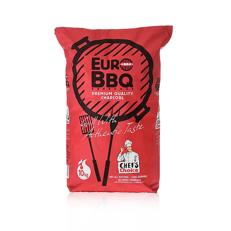 Grill BBQ - Holzkohle, EuroBBQ - 10 kg - Sack