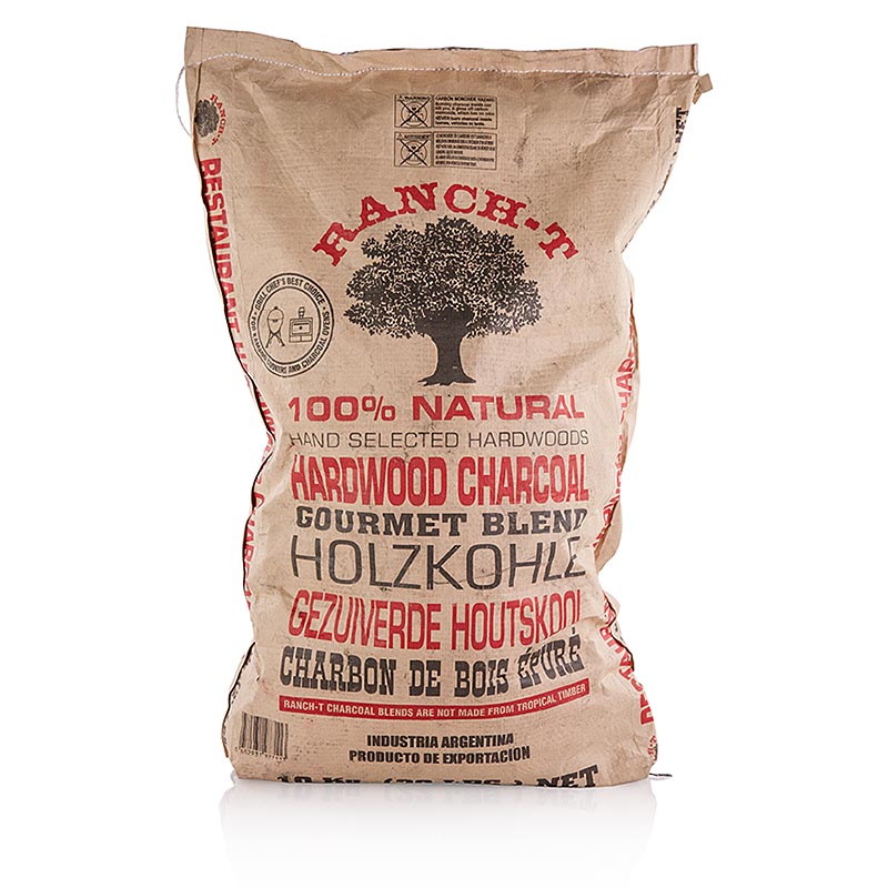 Grill BBQ - Ranch-T Gourmet Blend Charcoal, from the Quebracho Tree - 10 kg - bag Grill BBQ - Ranch-T Gourmet Blend Charcoal, from the Quebracho Tree - 10 kg - bag