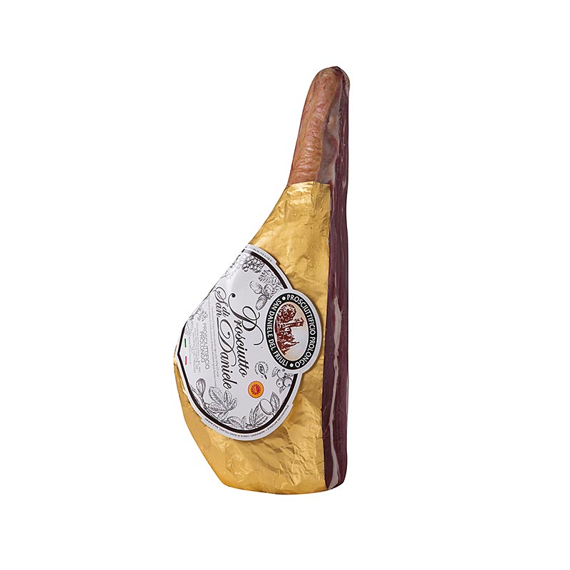 San Daniele ham, half boned ham, Italy - about 3.5 kg - loose San Daniele ham, half boned ham, Italy - about 3.5 kg - loose