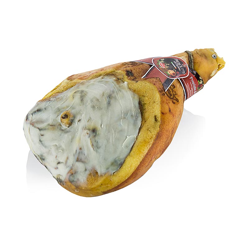 Martelli Parma Schinken Riserva, mind. 18 Monate, mit Knochen - ca.10 kg - Vakuum Martelli Parma Schinken Riserva, mind. 18 Monate, mit Knochen - ca.10 kg - Vakuum