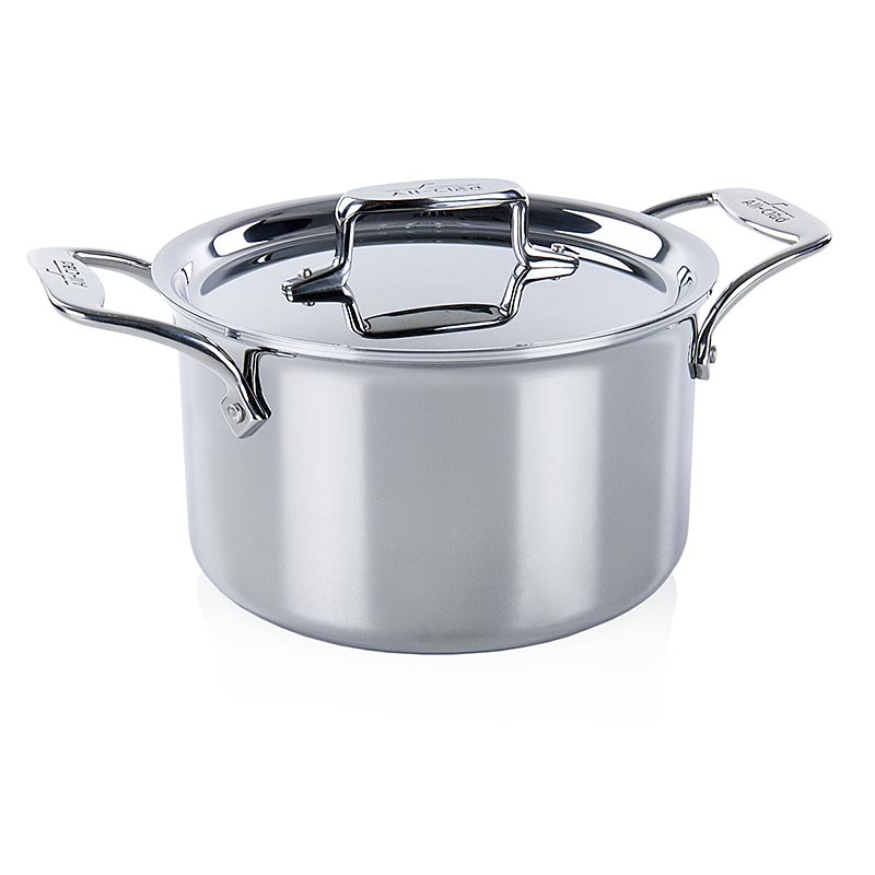 All-Clad Kasserolle, mit Deckel, D5 Serie - Induktion, Ø 20,3cm, 3,8 L - 1 St - Karton All-Clad Kasserolle, mit Deckel, D5 Serie - Induktion, Ø 20,3cm, 3,8 L - 1 St - Karton