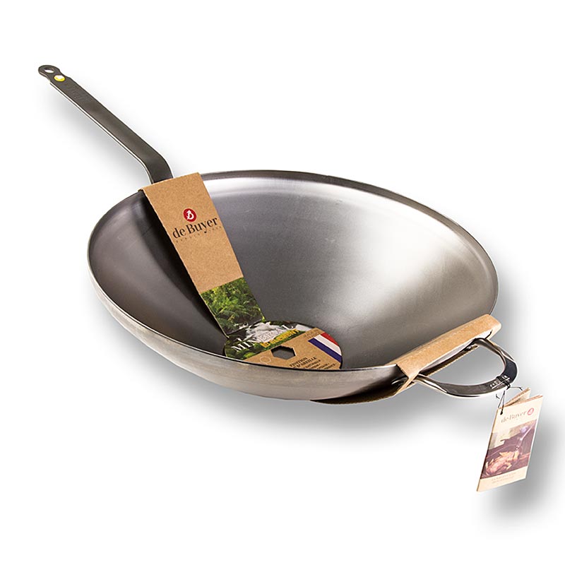 deBUYER Mineral B Element Wok, Ø40cm - 1 Stück - Karton