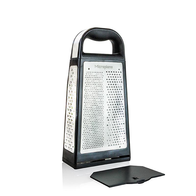 Elite Series - Tower grater, 5 grating surfaces, fine / planer / medium coarse / very coarse - 1 piece - film Elite Series - Tower grater, 5 grating surfaces, fine / planer / medium coarse / very coarse - 1 piece - film