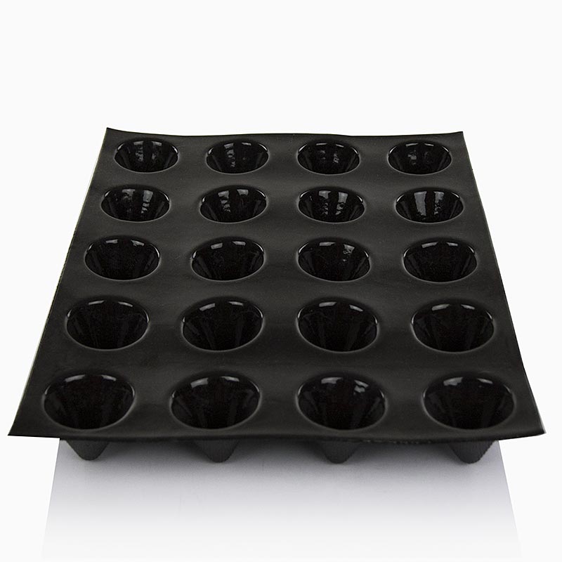 Flexipan Matte 40x30cm, 20 Kegel, Ø 50mm, 40mm tief, 24ml, No.2103 - 1 St - Lose Flexipan Matte 40x30cm, 20 Kegel, Ø 50mm, 40mm tief, 24ml, No.2103 - 1 St - Lose