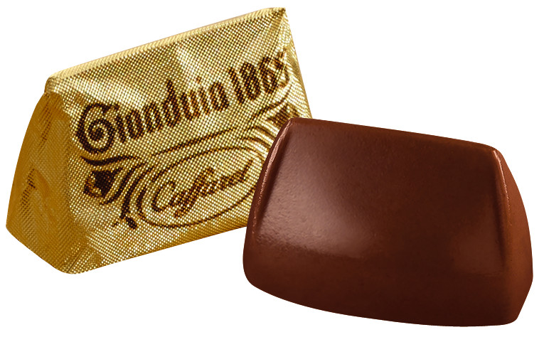 Gianduiottini classici, sfusi, Mini-Haselnuss-Nougat-Pralinen klassisch, lose, Caffarel - 1.000 g - Beutel