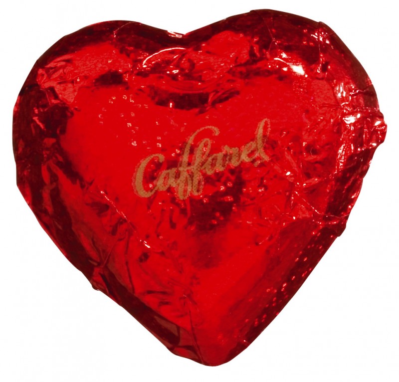 Cuoricini di cioccolato al latte, sfusi, milk chocolate hearts, small, loose, caffarel - 1,000 g - kg