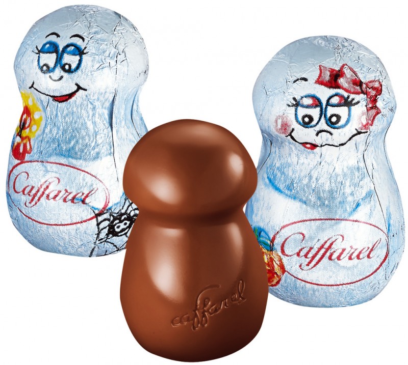 Halloween Ghosts Bulk, milk chocolate with Gianduia filling, loose goods, caffarel - 1,000 g - kg