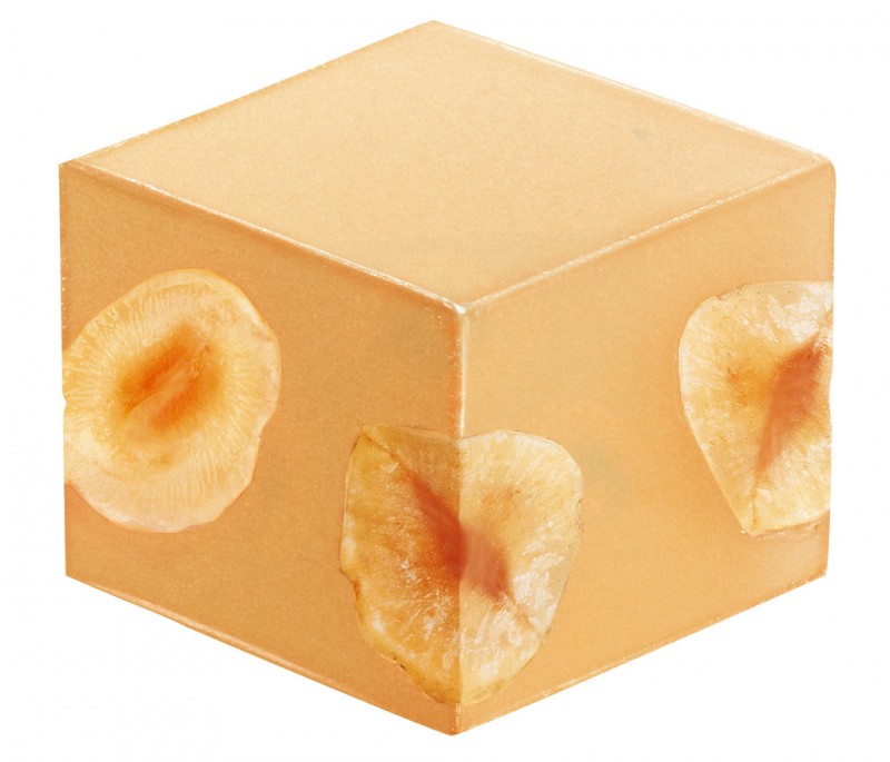 Piemonte Cream con nocciole, sfuso, Piemonte Gianduia cubes white chocolate, loose goods, caffarel - 1,000 g - kg