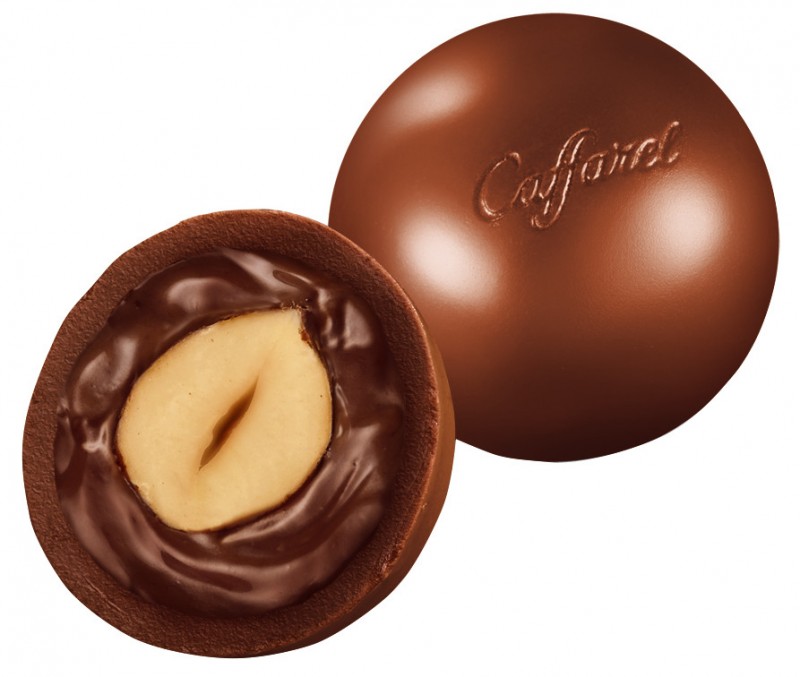 Chokolade fremstillet af mælkechokolade m. Hasselnød, Nocciolotta, sfusi, Caffarel - 1.000 g - kg
