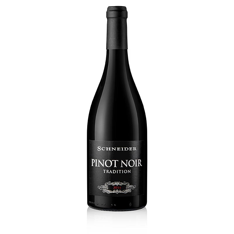 2014er Tradition, Pinot Noir, trocken, 14% vol., Markus Schneider - 750 ml - Flasche 2014er Tradition, Pinot Noir, trocken, 14% vol., Markus Schneider - 750 ml - Flasche