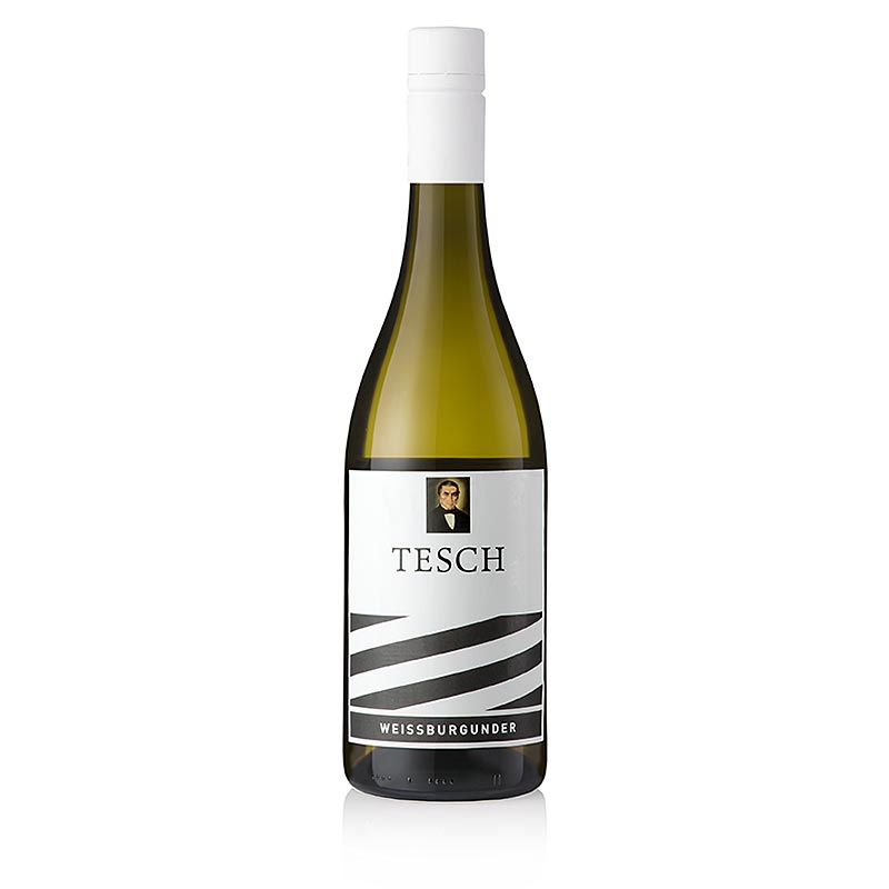 2018er T Weißburgunder, trocken, 13% vol., Tesch - 750 ml - Flasche 2018er T Weißburgunder, trocken, 13% vol., Tesch - 750 ml - Flasche