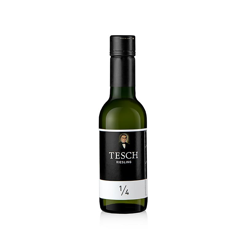 2017er Riesling 1/4, trocken, 12,5% vol., Tesch - 250 ml - Flasche 2017er Riesling 1/4, trocken, 12,5% vol., Tesch - 250 ml - Flasche