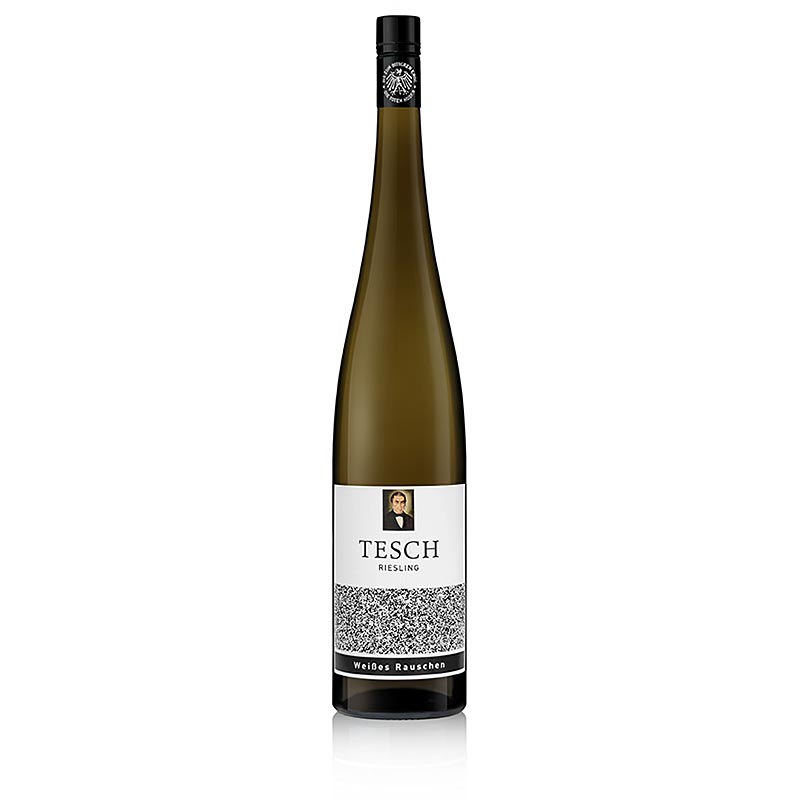 2018er Weißes Rauschen Riesling, trocken, Magnum, 13% vol., Tesch - 1,5 l - Flasche 2018er Weißes Rauschen Riesling, trocken, Magnum, 13% vol., Tesch - 1,5 l - Flasche