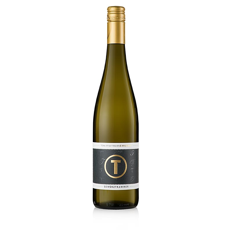 2018er Gewürztraminer Exklusiv, feinherb, 13% vol., Tina Pfaffmann - 750 ml - Flasche 2018er Gewürztraminer Exklusiv, feinherb, 13% vol., Tina Pfaffmann - 750 ml - Flasche