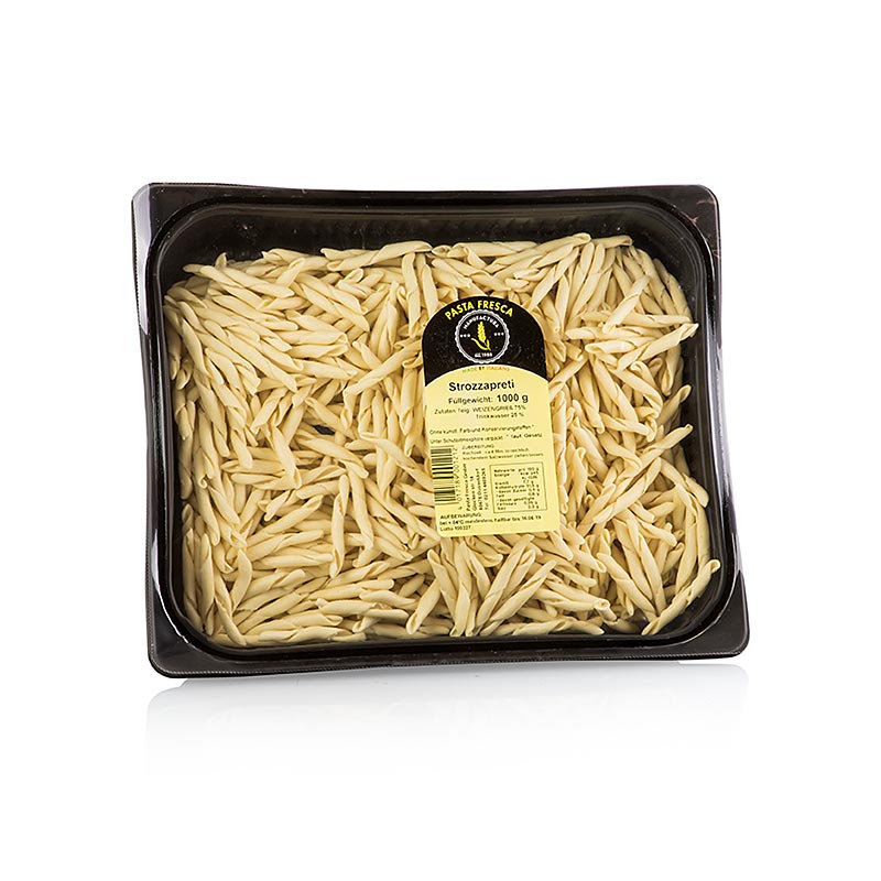 Pasta Fresca Nudel Strozzapreti (Priesterwürger) frisch - 1 kg - Beutel Pasta Fresca Nudel Strozzapreti (Priesterwürger) frisch - 1 kg - Beutel