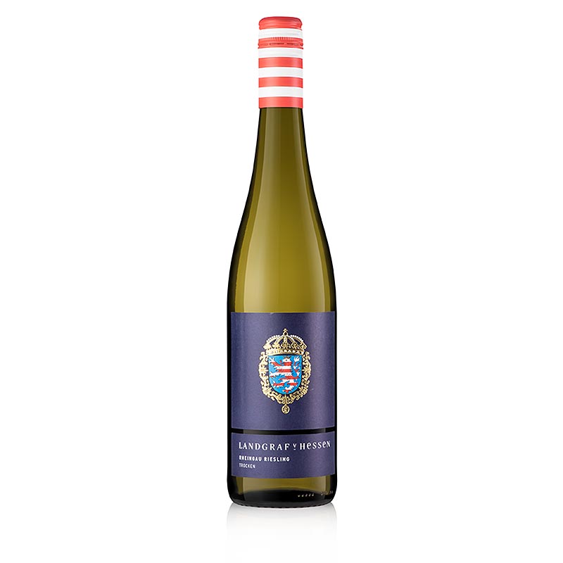 2018er Landgraf Riesling, trocken, 12,5% vol., Prinz von Hessen - 750 ml - Flasche 2018er Landgraf Riesling, trocken, 12,5% vol., Prinz von Hessen - 750 ml - Flasche