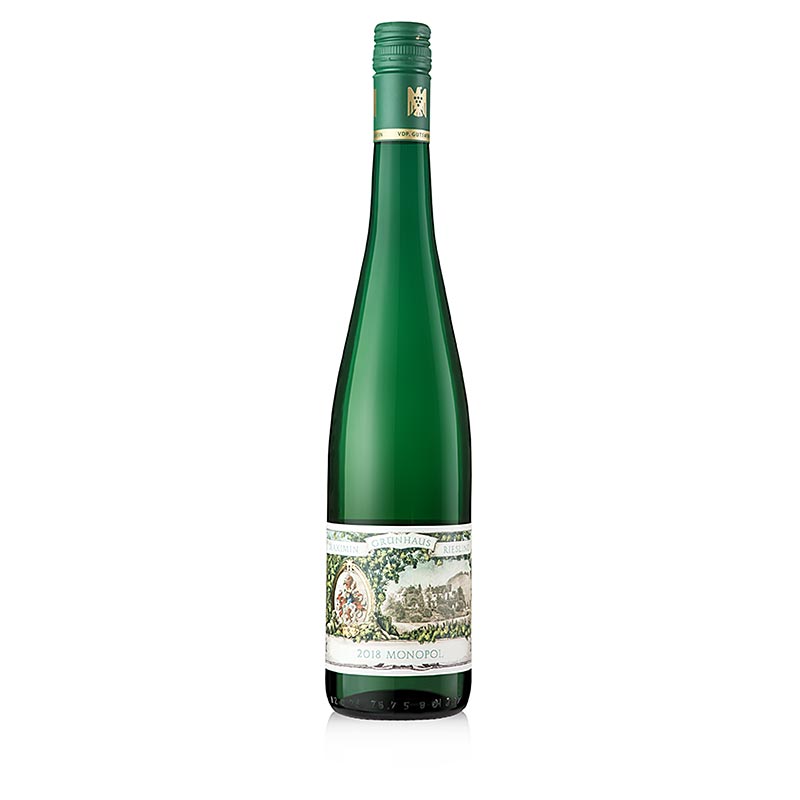 2018er Riesling Monopol, trocken, 12% vol., Maximin Grünhäuser - 750 ml - Flasche 2018er Riesling Monopol, trocken, 12% vol., Maximin Grünhäuser - 750 ml - Flasche