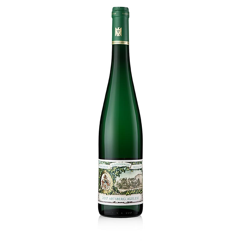 2017er Abtsberg Riesling Auslese, süß, 7,5% vol., Maximin Grünhaus - 750 ml - Flasche 2017er Abtsberg Riesling Auslese, süß, 7,5% vol., Maximin Grünhaus - 750 ml - Flasche