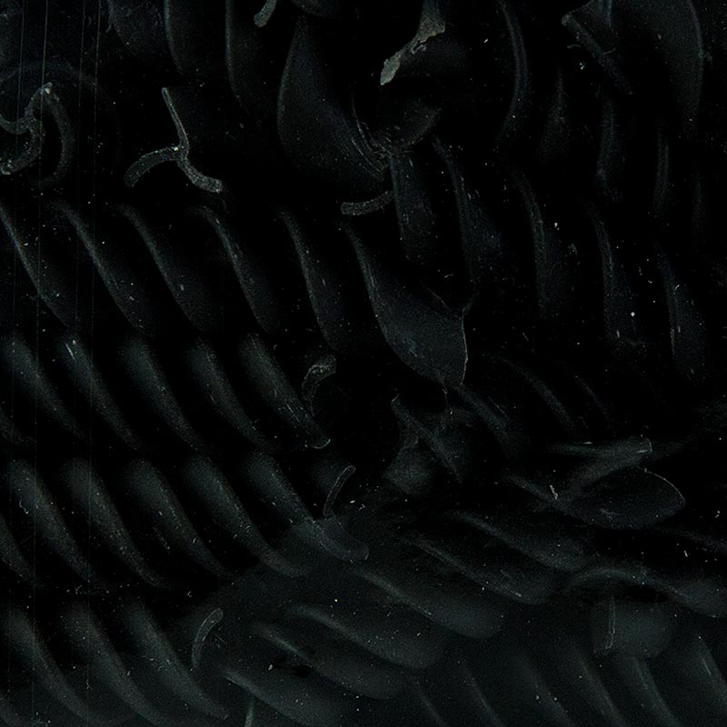 Morelli 1860 Fusilli, noir, à l`encre de seiche sépia - 500 g - pack