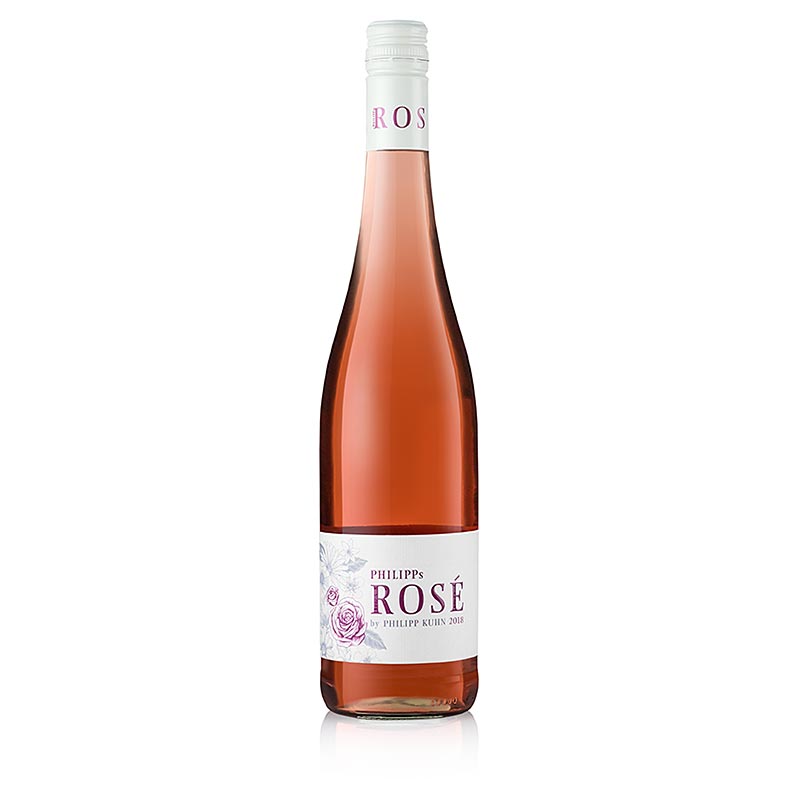 2018er Philipps Rose, Cuvee, trocken, 12% vol., Philipp Kuhn - 750 ml - Flasche 2018er Philipps Rose, Cuvee, trocken, 12% vol., Philipp Kuhn - 750 ml - Flasche