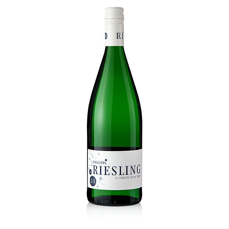 2017er Philipps Riesling, trocken, 12,5% vol., Philipp Kuhn - 1 l - Flasche 2017er Philipps Riesling, trocken, 12,5% vol., Philipp Kuhn - 1 l - Flasche