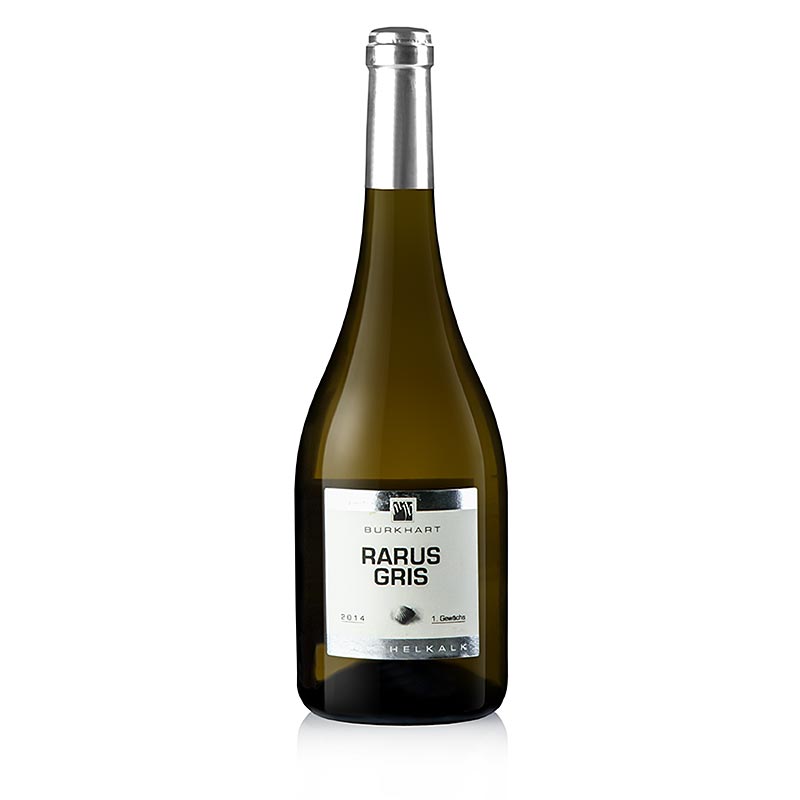 2014er Rarus Gris Grauer Burgunder, 1. Gewächs, trocken, 12,5% vol., Burkhart - 750 ml - Flasche 2014er Rarus Gris Grauer Burgunder, 1. Gewächs, trocken, 12,5% vol., Burkhart - 750 ml - Flasche